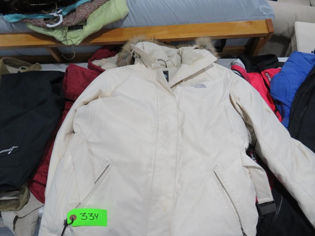 (12) Women's Winter Coats, Bibs, Shells etc.