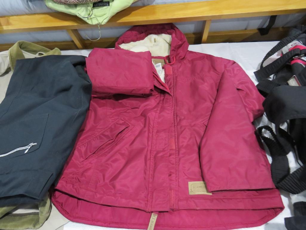 (12) Women's Winter Coats, Bibs, Shells etc.