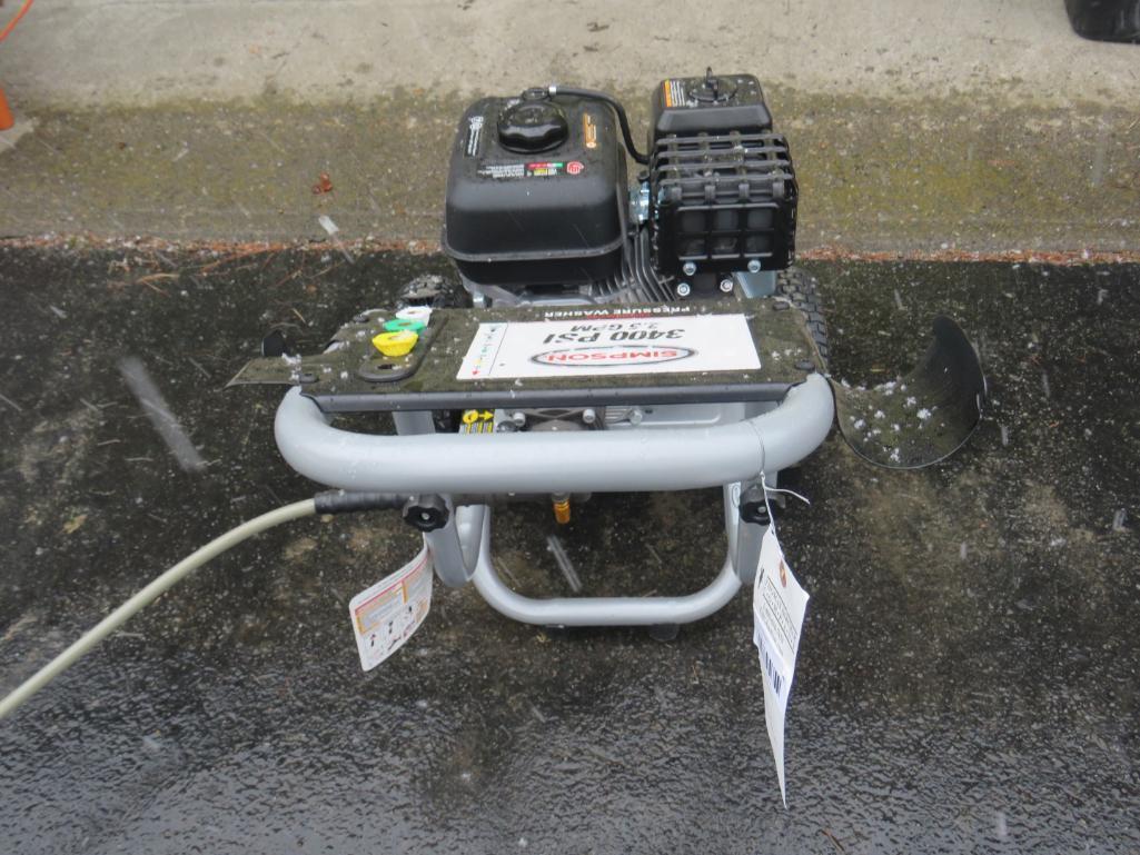 Simpson 3400 PSI Gas Pressure Washer