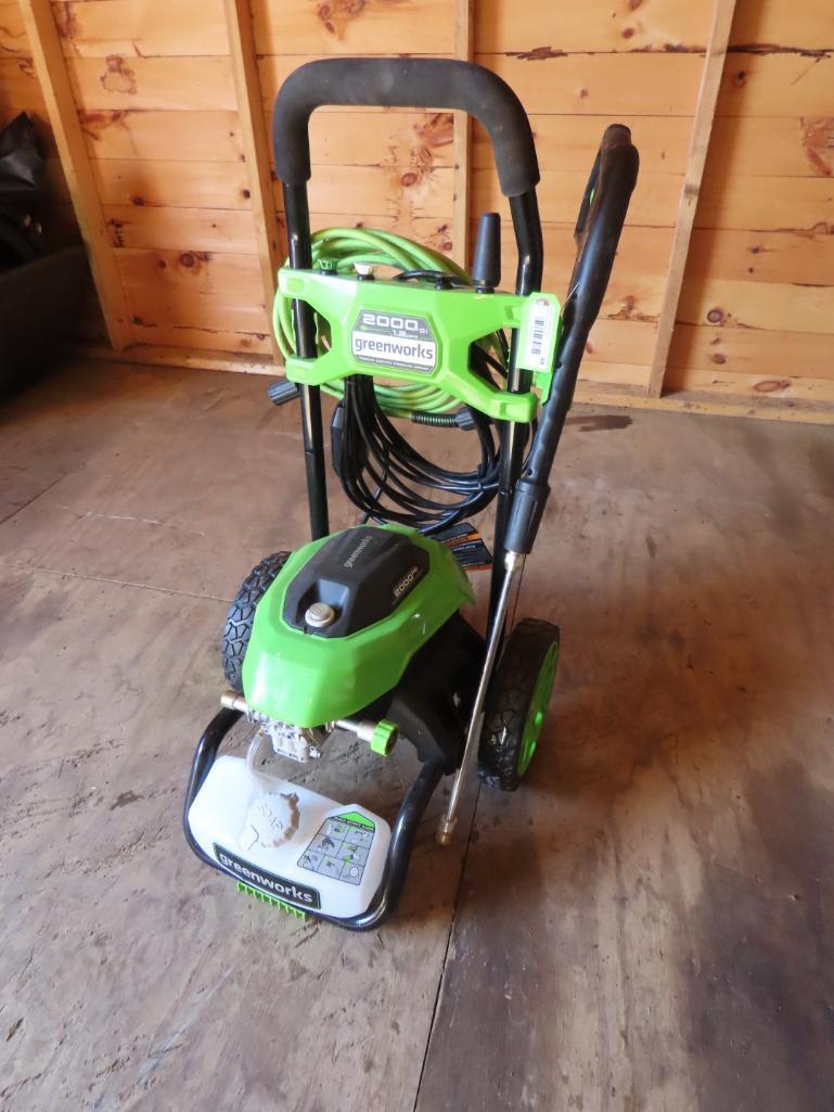 Greenworks 2000 PSI Electric Pressure Washer