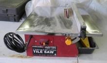 Chicago Electric 7" Portable Wet Tile Saw