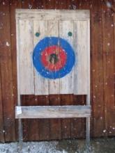 Custom Built Axe Throwing Target