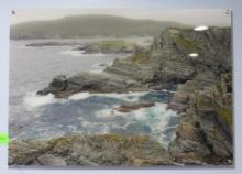 Picture on Plexiglass " Rocky Sea Coast"