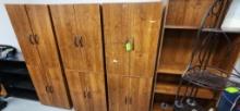 (3) Storage Cabinets & Bookshelf