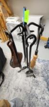 Wrought Iron Fireplace Tool Set