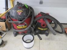 Pair of Shop Vacuums