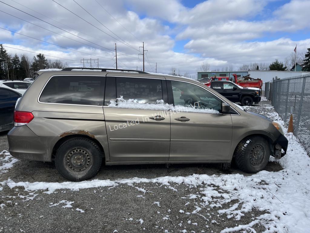 2008 Honda Odyssey EX-L w/DVD V6, 3.5L