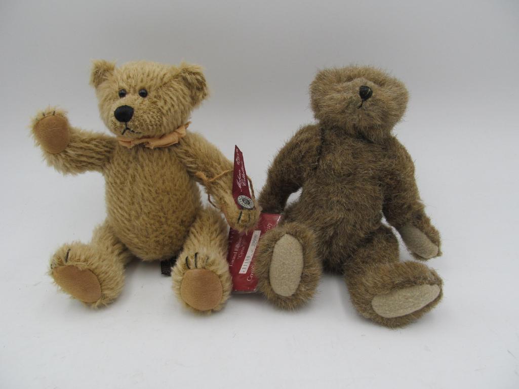 Russ Limited Edition Mohair Teddy Bear & Another Bear