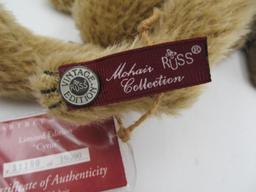 Russ Limited Edition Mohair Teddy Bear & Another Bear