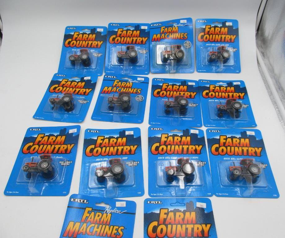 (14) ERTL Farm Country/Machines AGCO-Allis Tractors