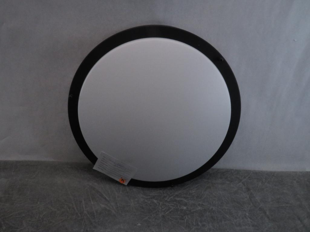 Nuvo LED Matte Black Flush Mount Light Fixture