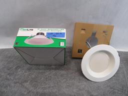 (2) MaxLite 8" Color Selectable LED Universal Downlight