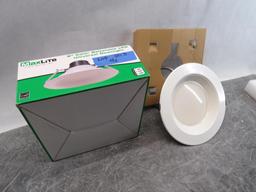 (2) MaxLite 8" Color Selectable LED Universal Downlight