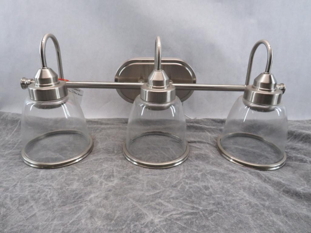 Progress Lighting Brushed Nickel Vanity Light