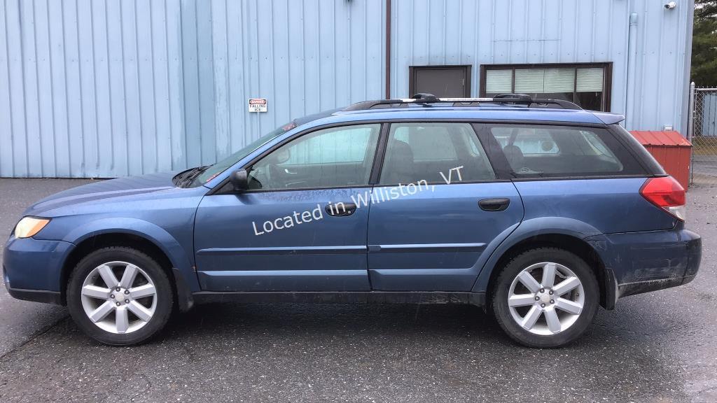 2008 Subaru Outback 2.5i H4, 2.5L