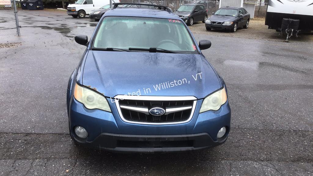 2008 Subaru Outback 2.5i H4, 2.5L