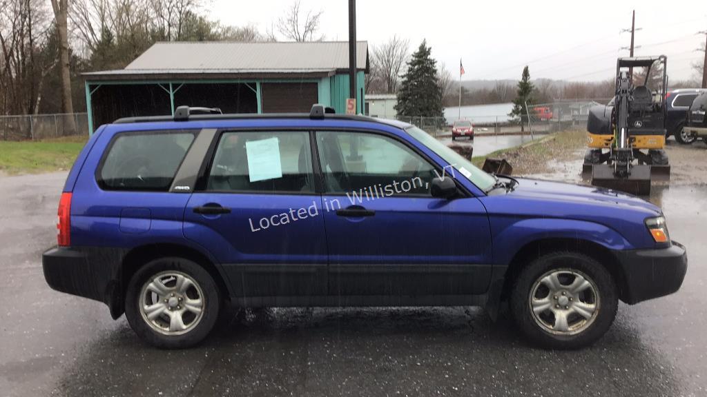 2003 Subaru Forester X H4, 2.5L