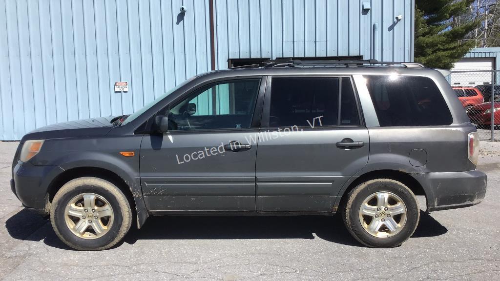 2008 Honda Pilot EX-L V6, 3.5L