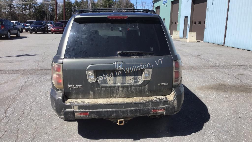 2008 Honda Pilot EX-L V6, 3.5L