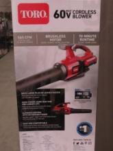 Toro 60v Cordless Blower