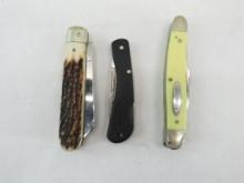 (3) Folding Knives