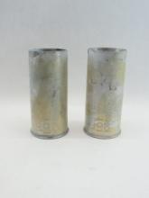 (2) 75mm M1A1 Howitzer Shells