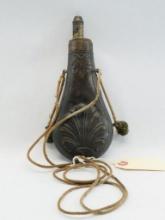 Antique Copper Powder Flask