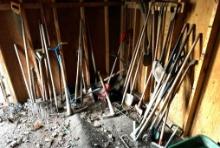 Large Lot Of Stick Tools