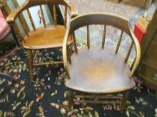 (2) Captains Type Chairs
