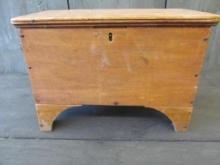 Miniature 19th C Blanket Chest