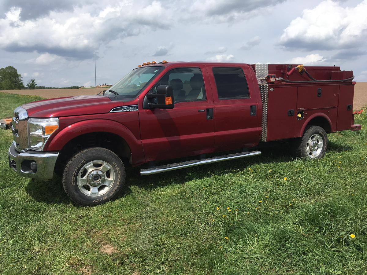 2013 F-250 Crew Cab Service Truck