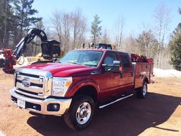 2013 F-250 Crew Cab Service Truck