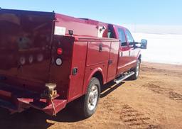 2013 F-250 Crew Cab Service Truck