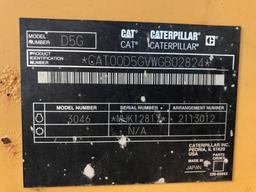 Cat D5G XL Dozer
