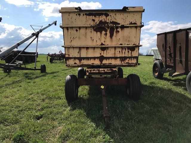 Yellow Dump Wagon