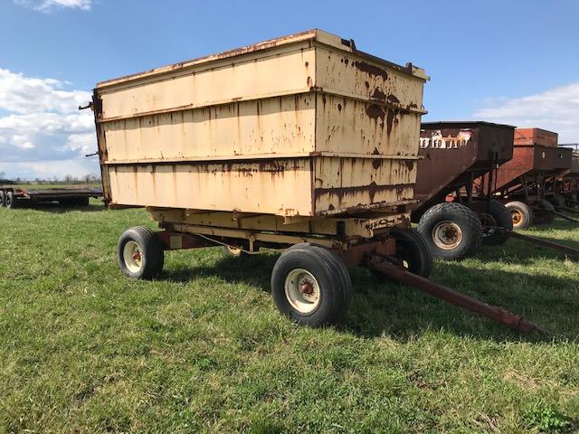 Yellow Dump Wagon