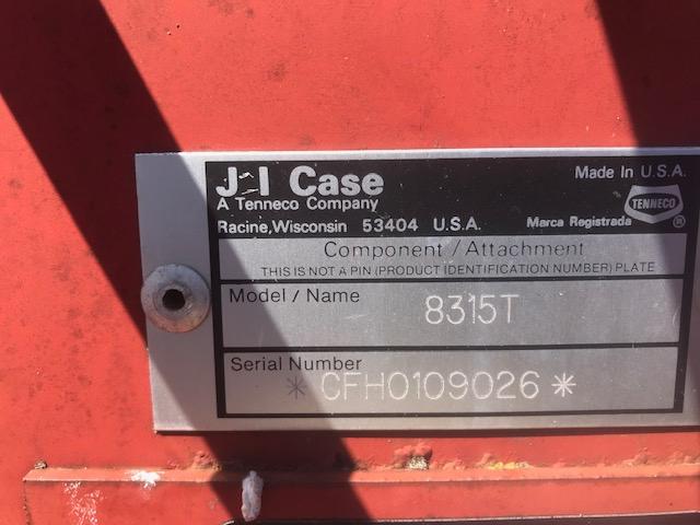 Case 8315T Discbine