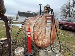 1,000 Gallon Diesel Tank w/ Electric Pump