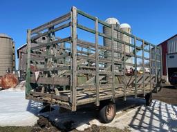 Wooden Hay Wagon