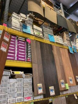 Sections of Engineered Vinyl Flooring