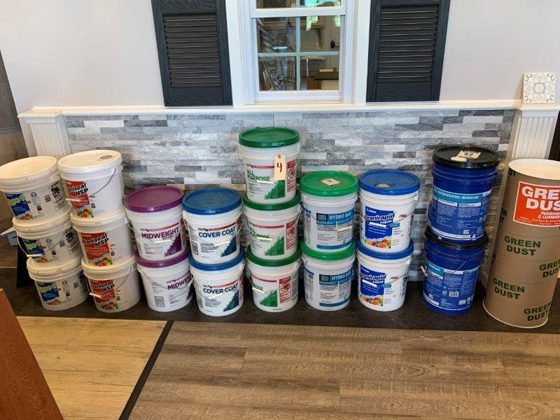5 Gallon Containers of Flooring Mastic