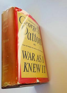 WAR AS I KNEW IT by George S. Patton (1947) First Edition