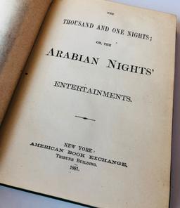 RARE Thousand and One Nights or ARABIAN NIGHTS (1881)