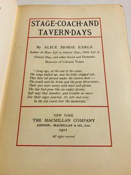 Stage-Coach and Tavern Days by Alice Morse Earle (1901)