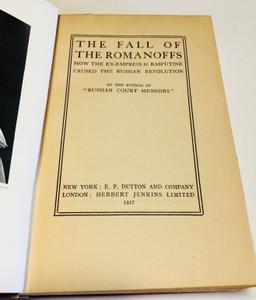 The Fall of the ROMANOFFS: How Rasputine Caused the Russian Revolution (1917) RUSSIA