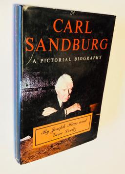 Carl Sandburg: A Pictorial Biography (1967) SIGNED BY EDITORS