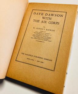 DAVE DAWSON with the AIR CORPS by Bowen (1942) WW2 with Dust Jacket