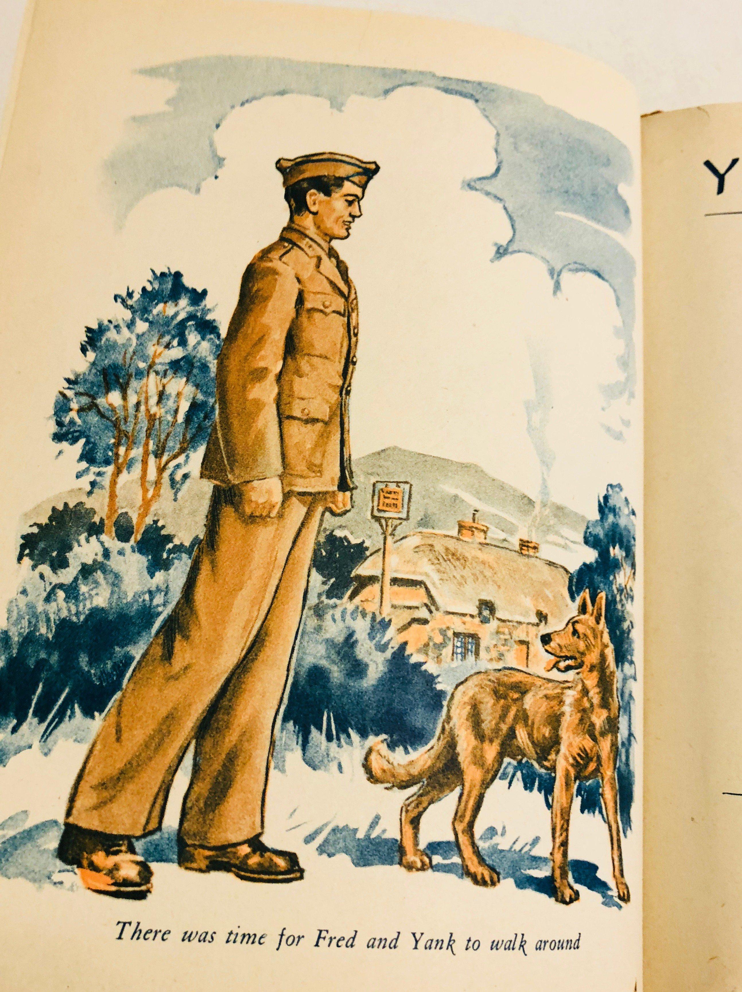 YANK IN FRANCE by Mark Bartman (1946) WW2 Dog Story