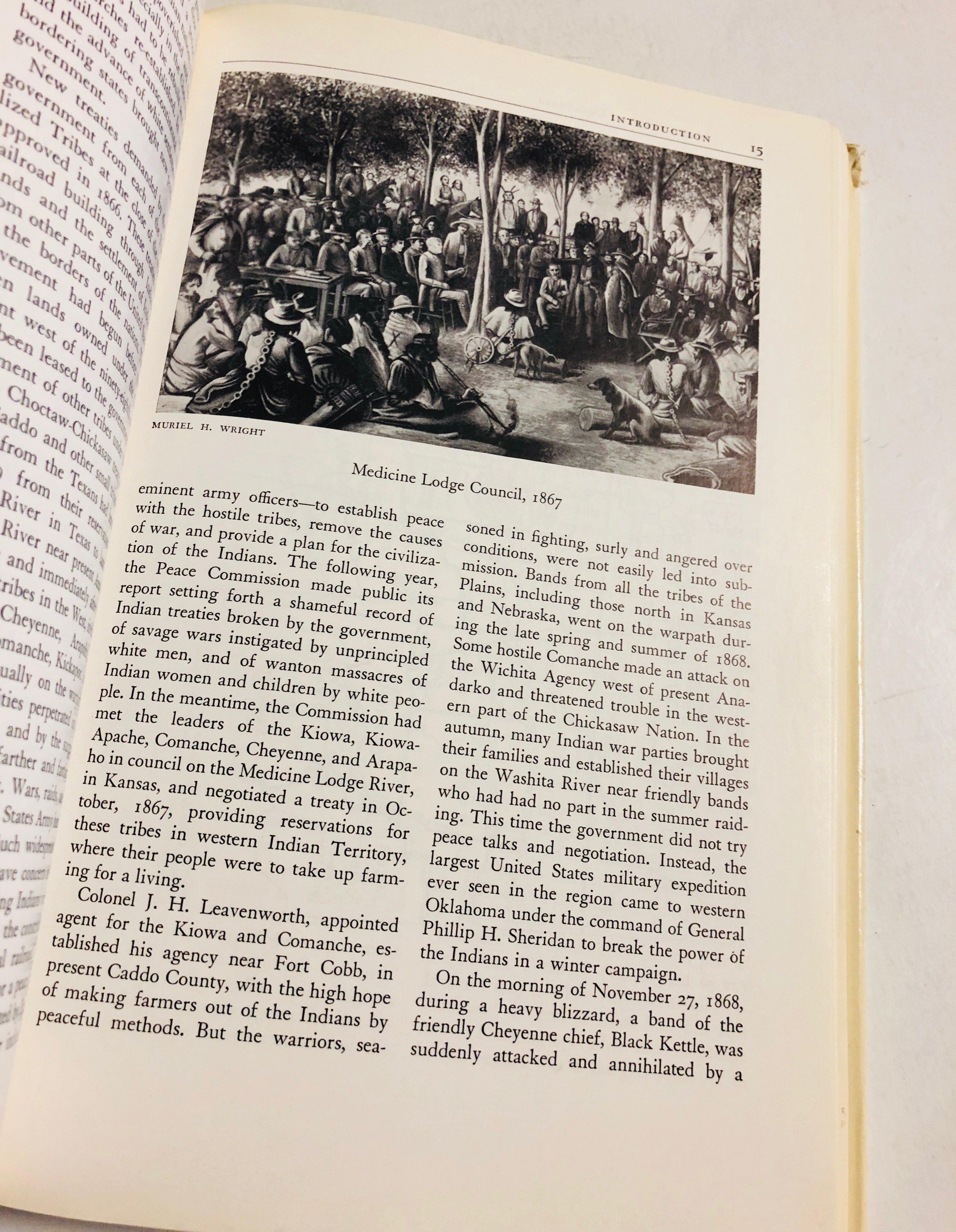 RARE A Guide to the Indian Tribes of Oklahoma by Muriel H. Wright (1951) First Edition SIGNED