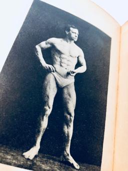 A Natural Method Of Physical Training Bodybuilding Book by Edwin Checkey (1890)